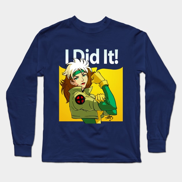 I did it! Long Sleeve T-Shirt by artoflucas